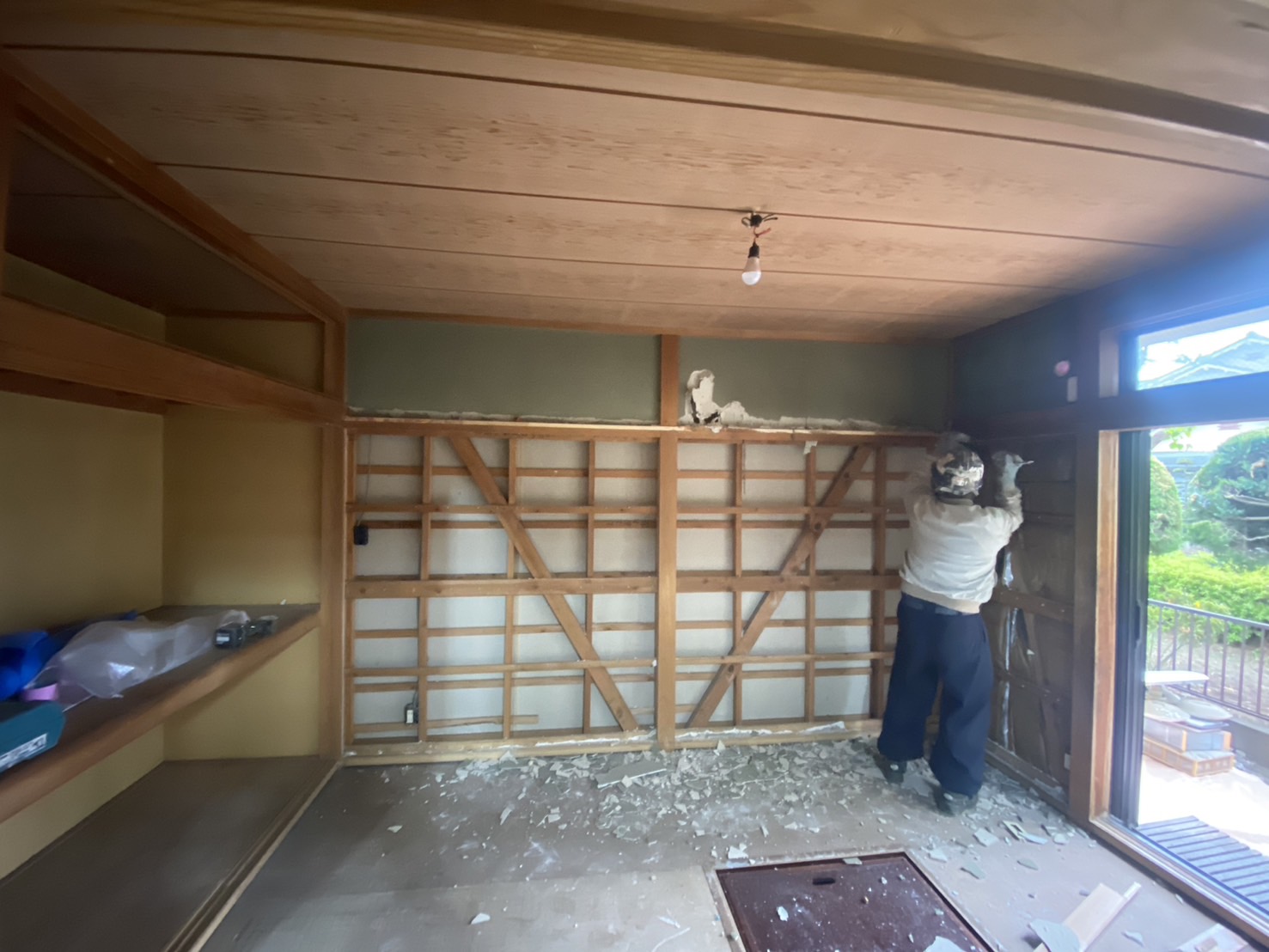 解体工事中③